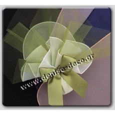 Μπομπονιέρα Οργαντζας με Μεσονέζα